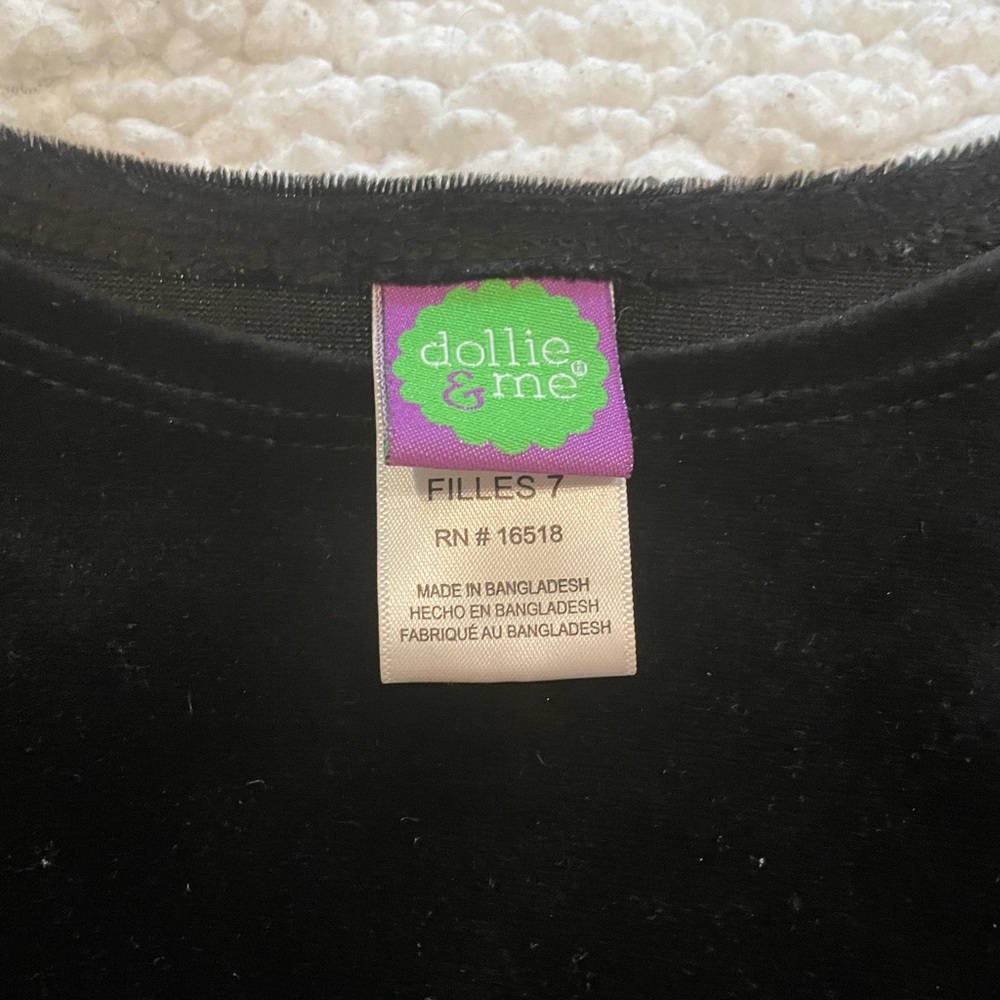 Dollie & Me Black Formal Kids Dress